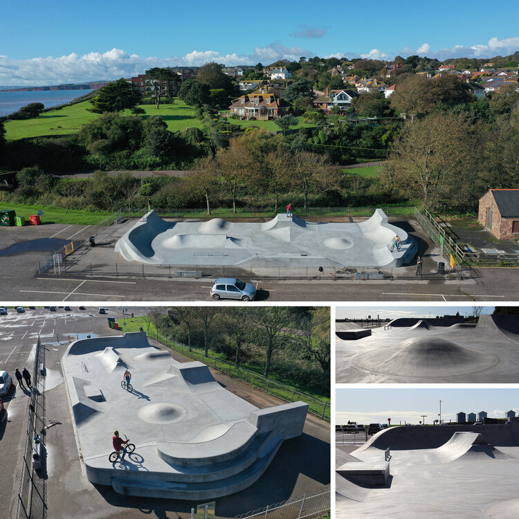 Budleigh Salterton Lime Kiln Skatepark — photo 1