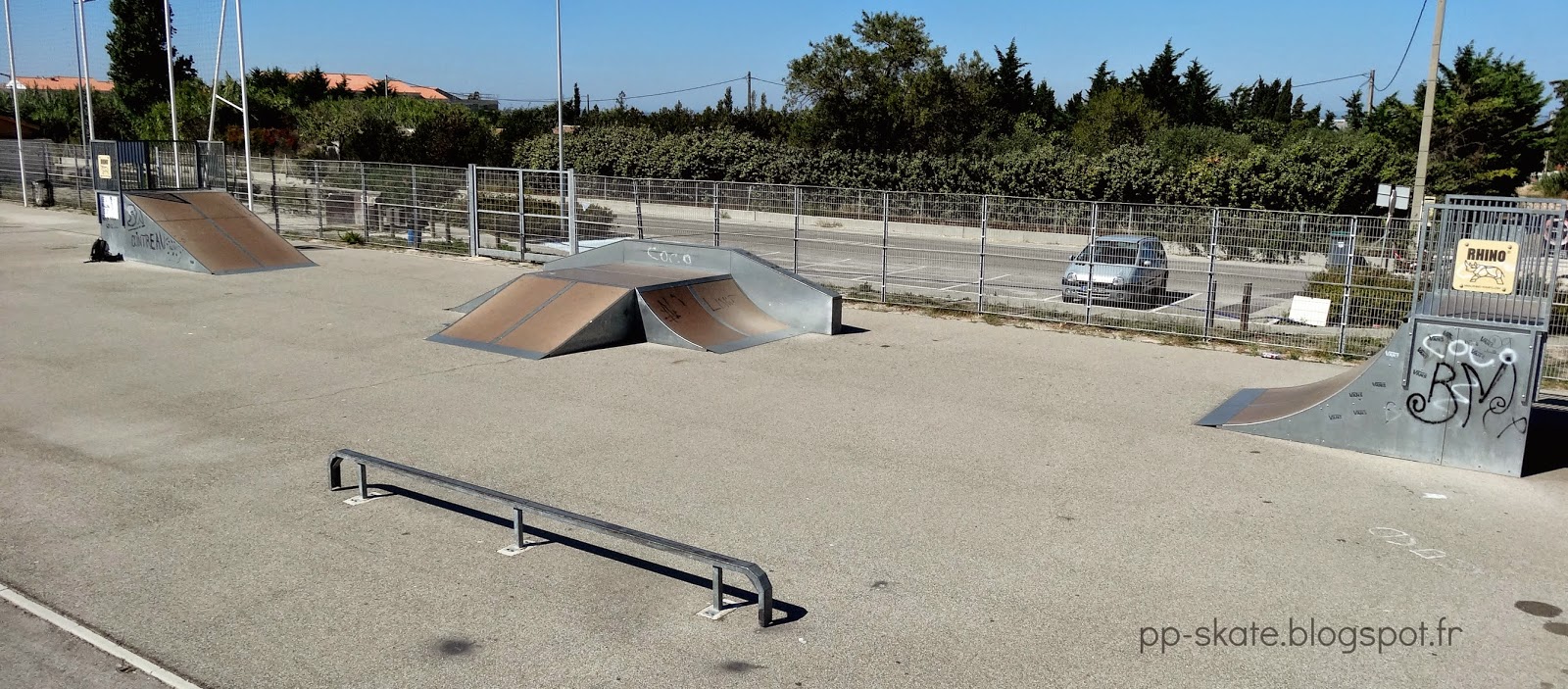 Châteauneuf-les-Martigues skatepark — photo 1