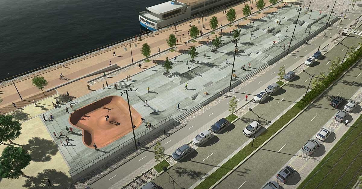 Quai des Chartrons skatepark — photo 1