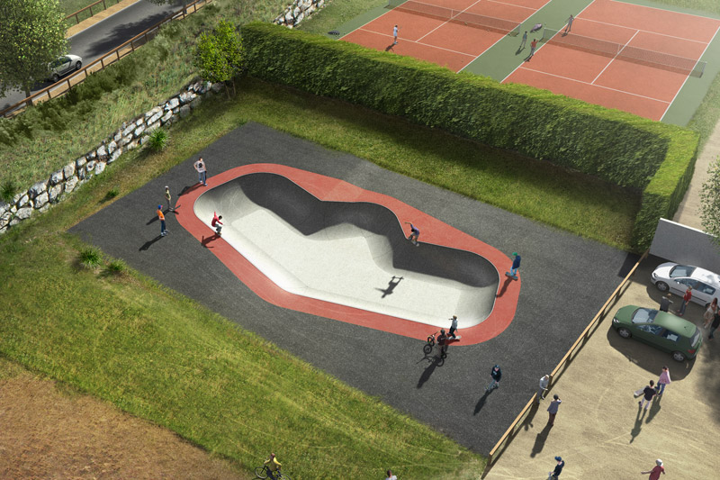 Mirabel-aux-Baronnies skatepark — photo 1