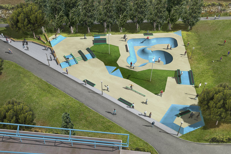 Narbonne skatepark — photo 1
