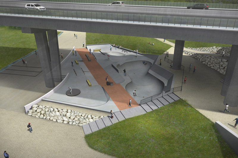 Arcueil skatepark — photo 1