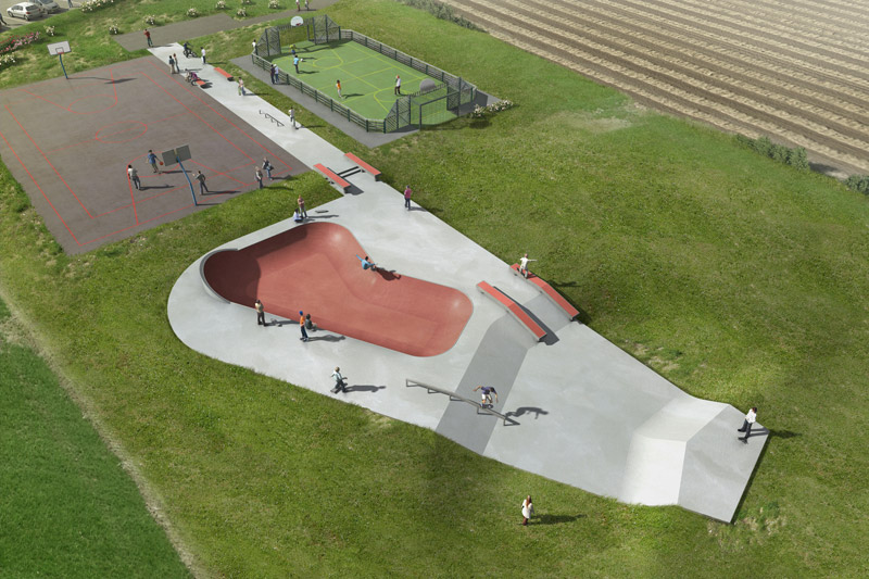 Beaumont-en-Véron skatepark — photo 1