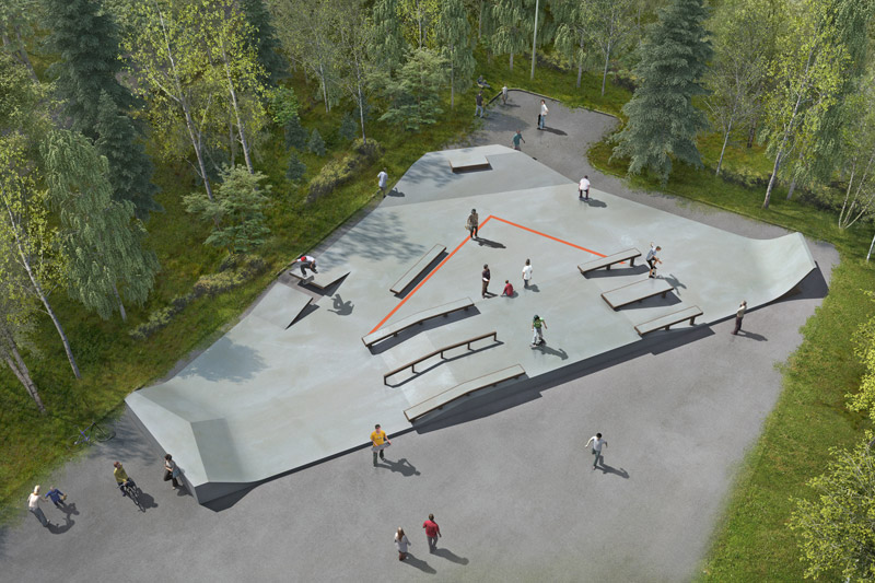 Le Chambon-sur-Lignon skatepark — photo 1