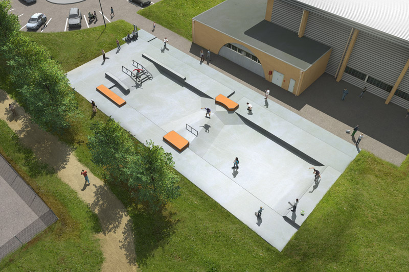 Couëron skatepark — photo 1