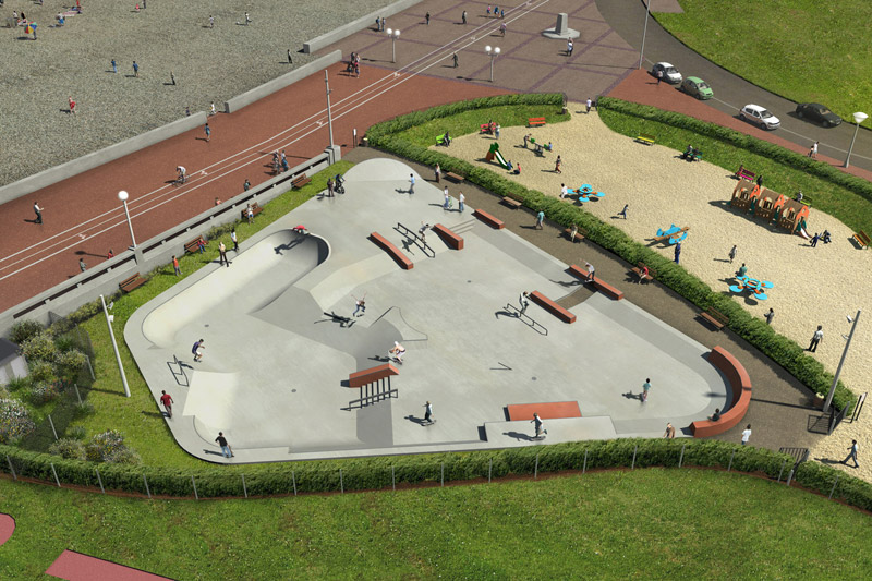 Dieppe skatepark — photo 1