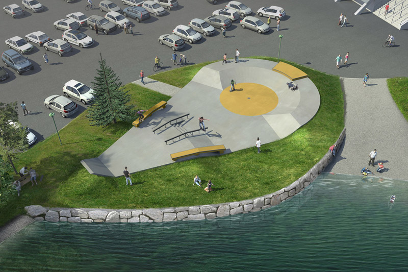 La Salle-les-Alpes skatepark — photo 1