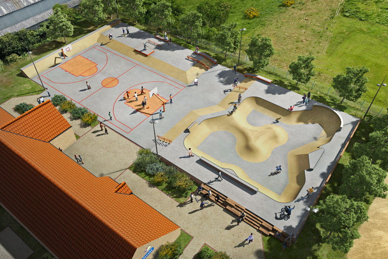 Loon-Plage skatepark — photo 1