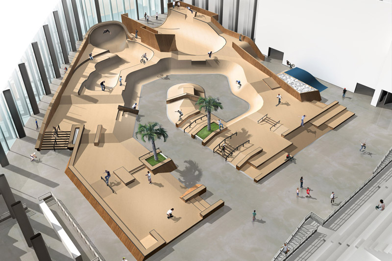 Palais de la glisse skatepark — photo 1