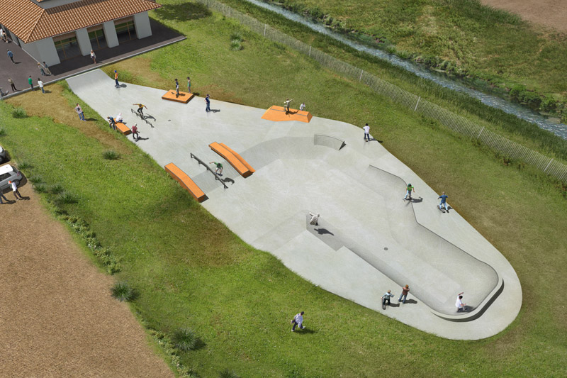 Montbrison skatepark — photo 1