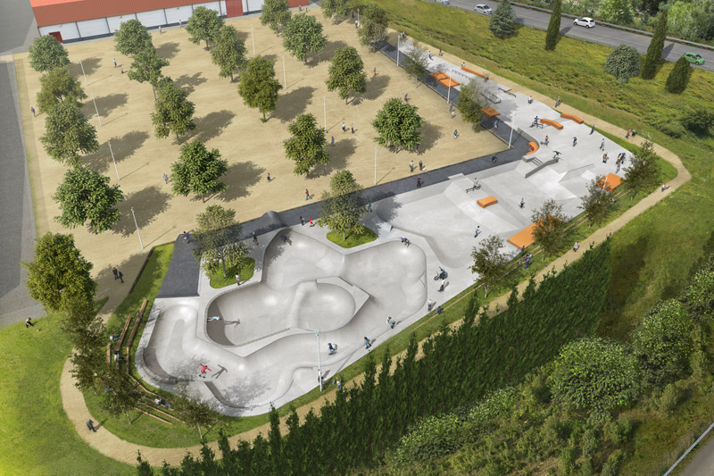 Nîmes skatepark — photo 1