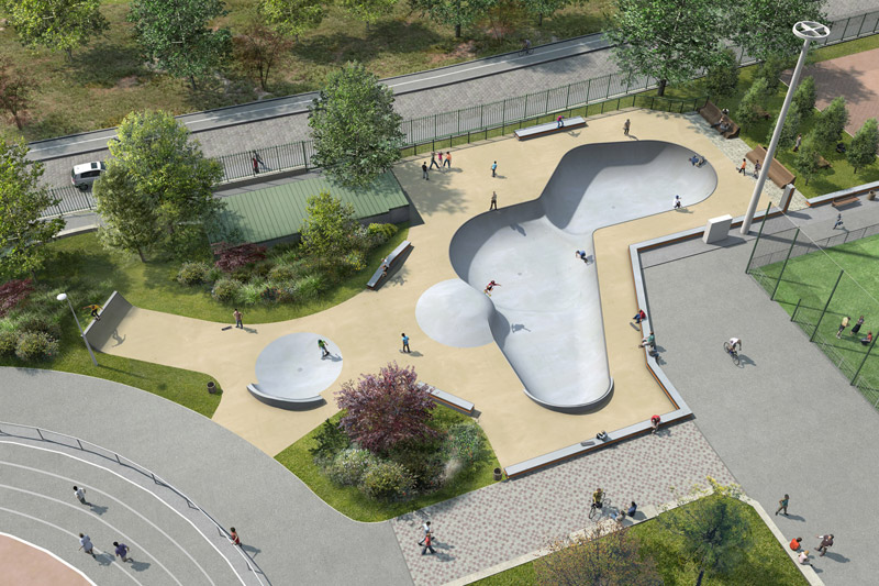 Skatepark de la Muette — photo 1