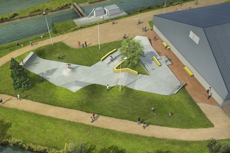 Pont-Audemer skatepark — photo 1