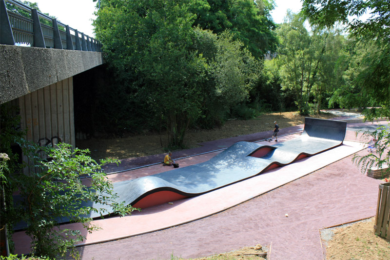 La Courrouze skatepark — photo 1