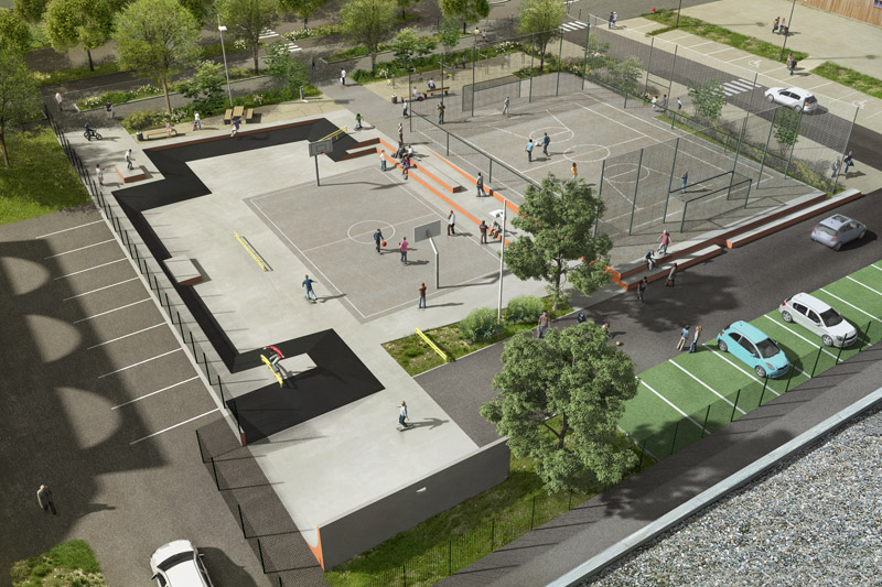 Saint-Brieuc skatepark — photo 1