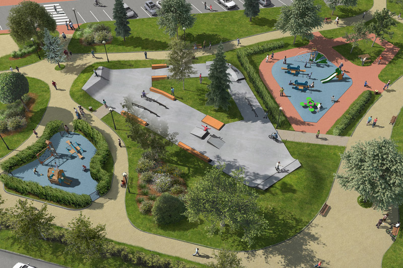 Saint-Gratien skatepark — photo 1