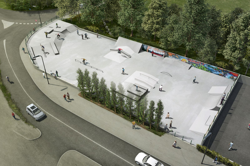 Saint-Martin-de-Crau skatepark — photo 1