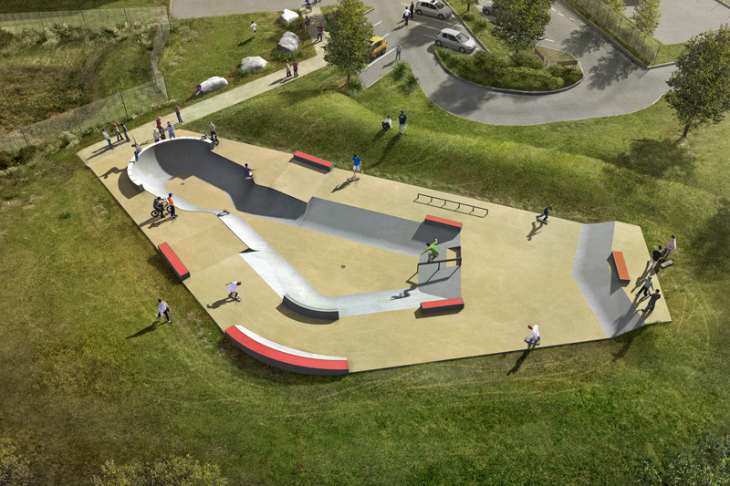 Simiane-Collongue skatepark — photo 1