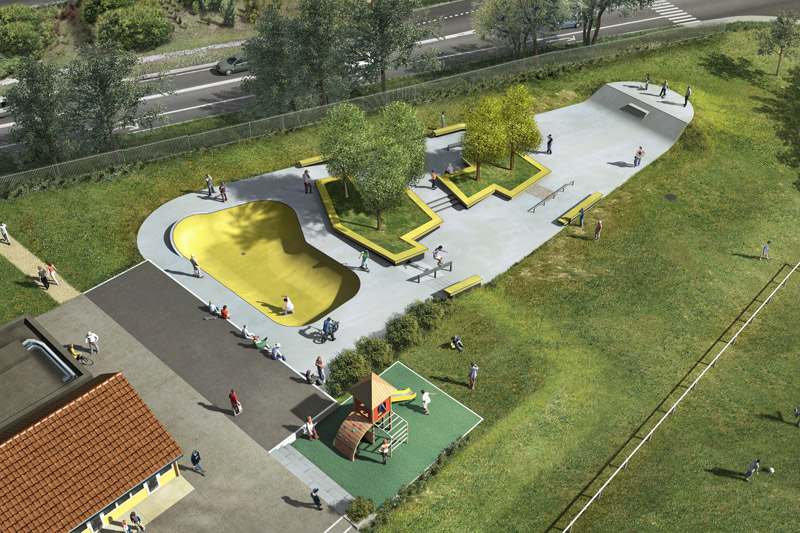 Skatepark of Cheseaux sur Lausanne — photo 1