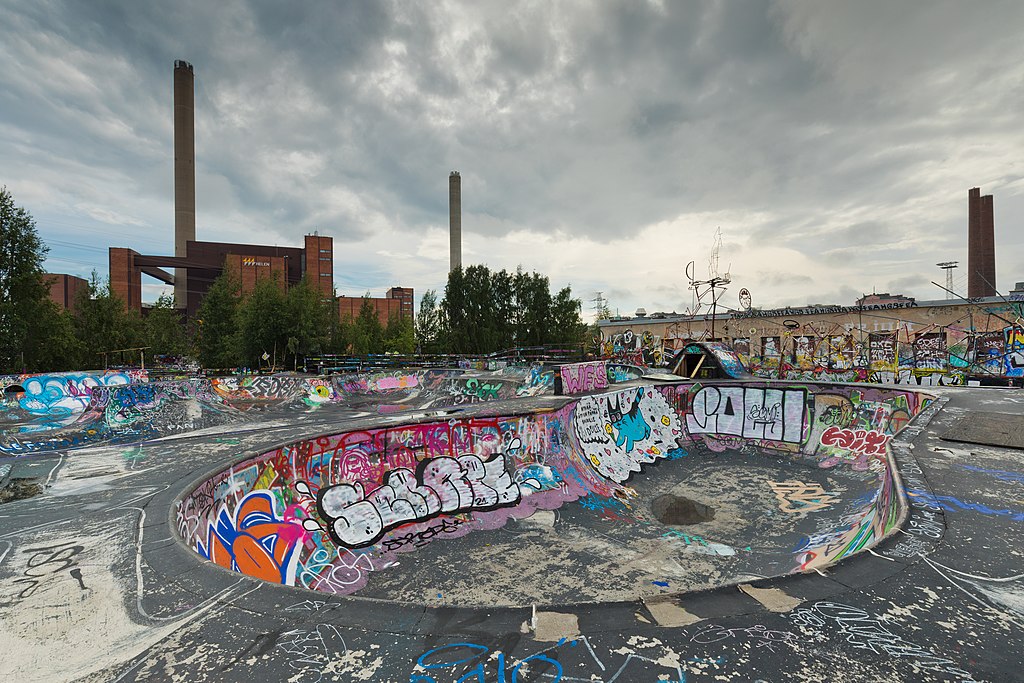 Suvilahti DIY skatepark — photo 1