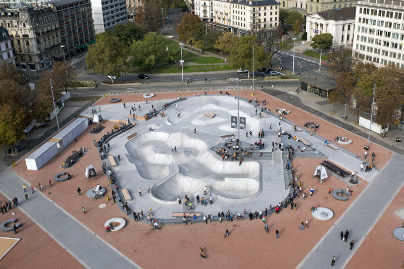 Skatepark de Genève - Plainpalais — photo 1