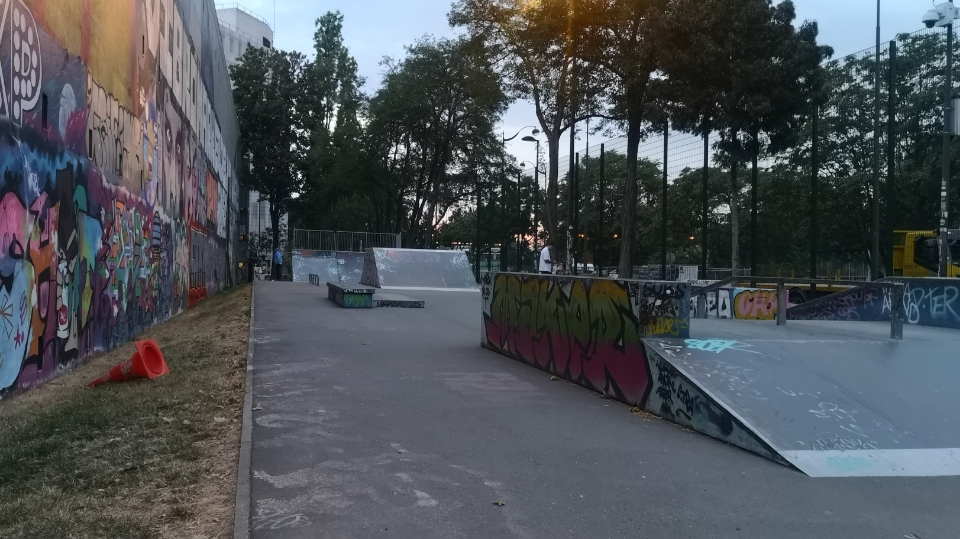 Paris - Porte de Vanves skatepark — photo 1