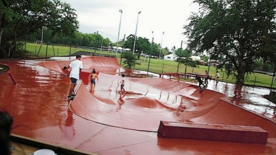 Skatepark of La Saline les Bains — photo 1