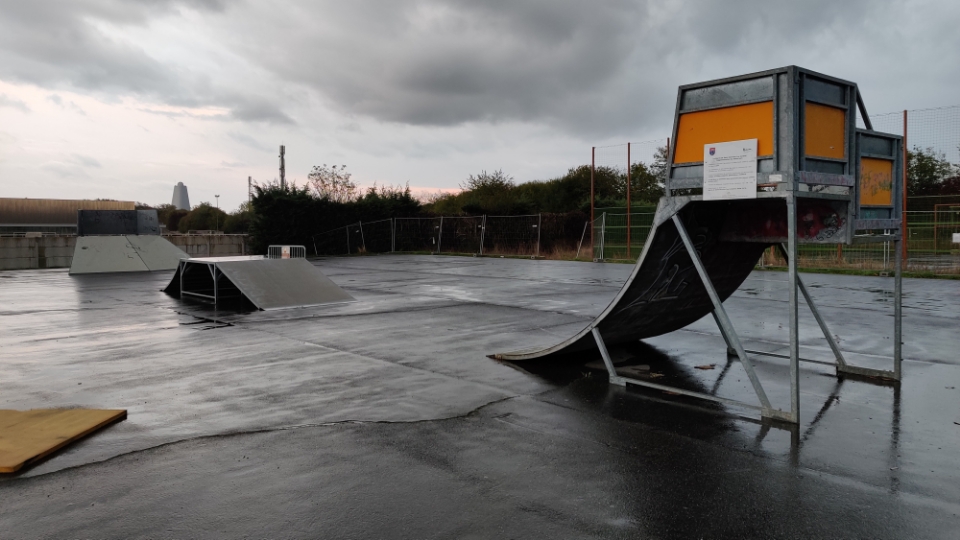 Saint-Germain-lès-Corbeil skatepark — photo 1