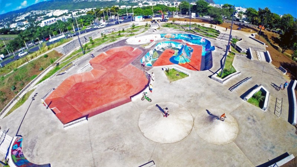 Skatepark from Champ-Fleuri to Saint-Denis — photo 1