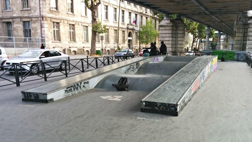 Skatepark Boulevard Vincent Auriol — photo 1