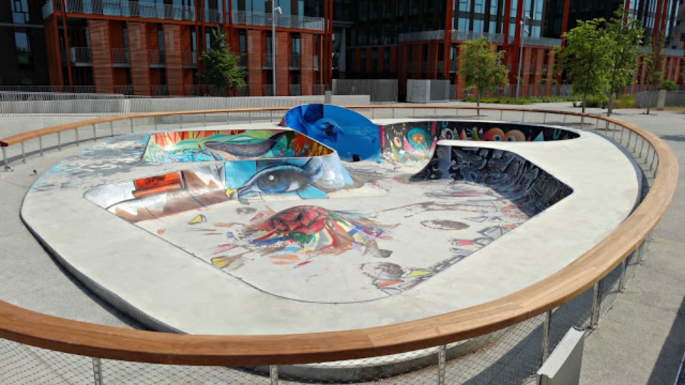 Saint-Ouen skatepark — photo 1