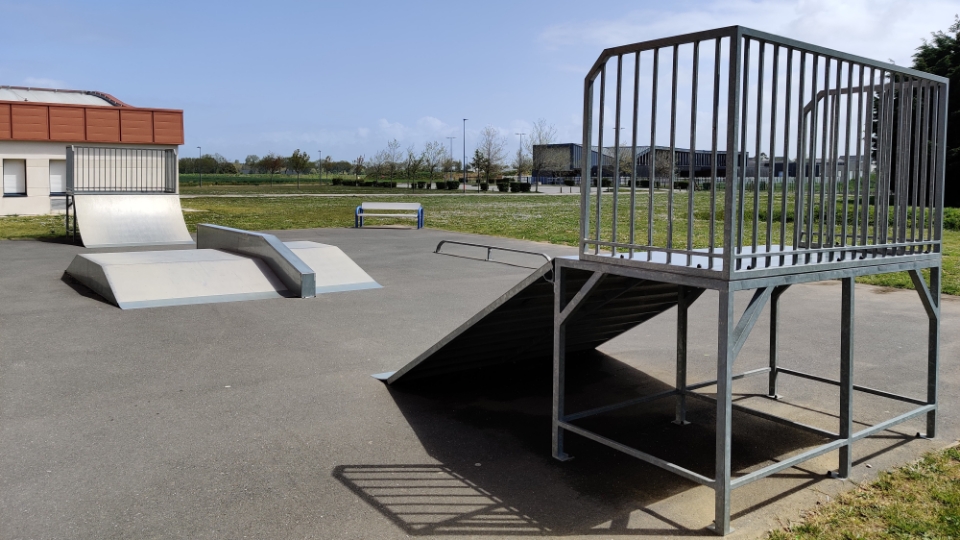 Octeville-sur-Mer skatepark — photo 1