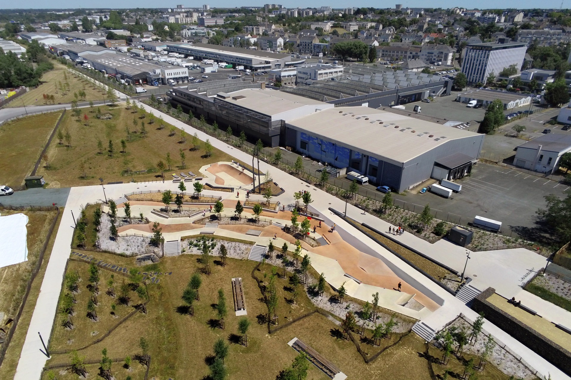 Saint-Serge skatepark — photo 1