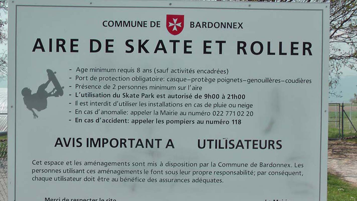 Bardonnex skatepark — photo 1