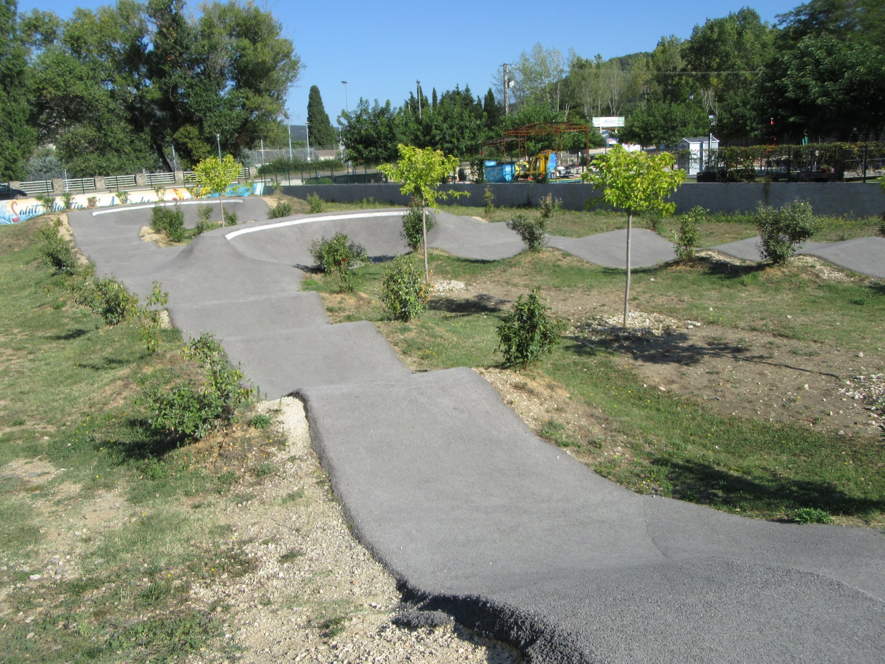 Saint-Martin d'Ardèche pumptrack — photo 1