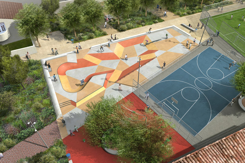 Saint-Denis Skatepark — photo 1