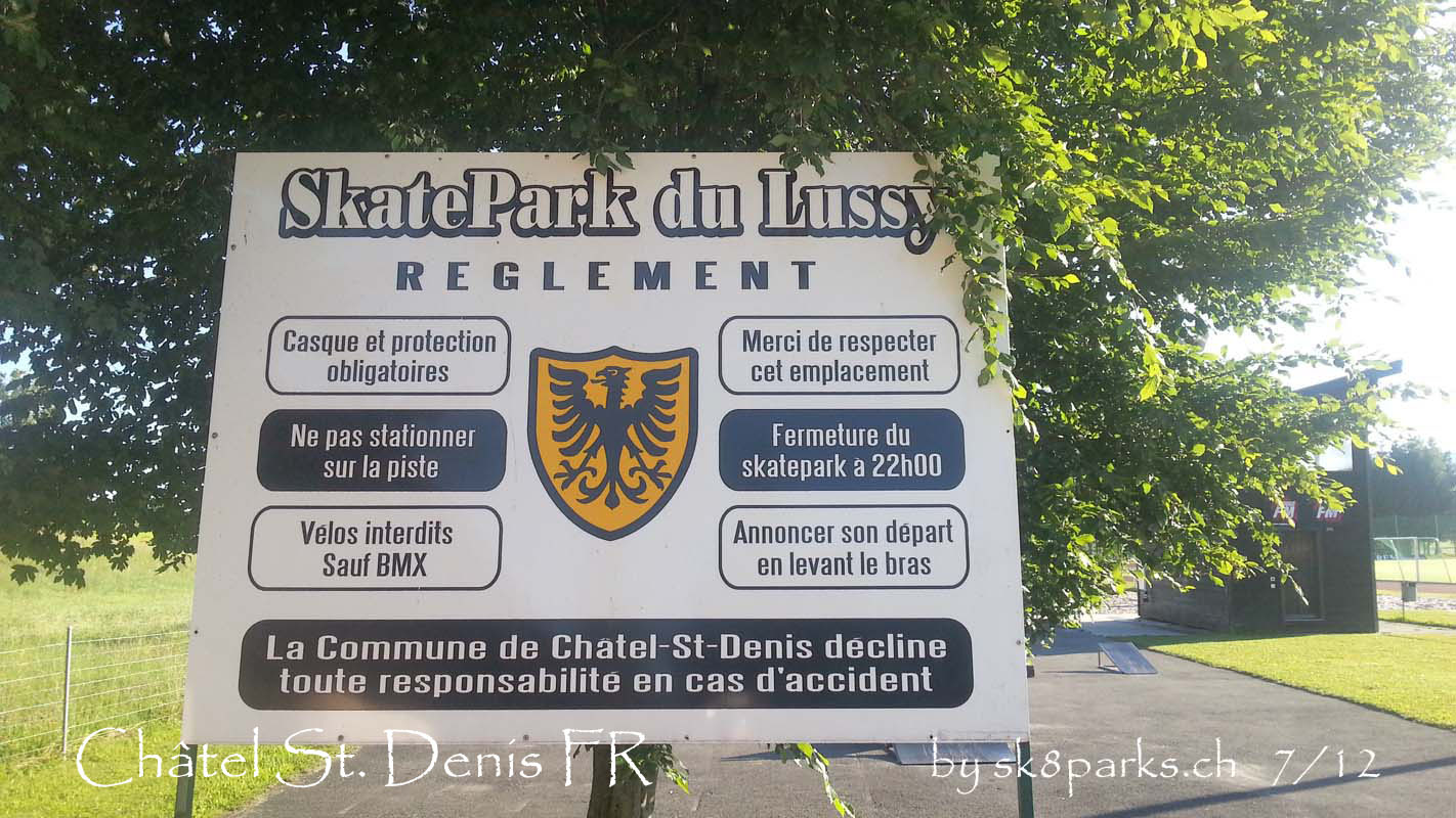 Lussy skatepark — photo 1