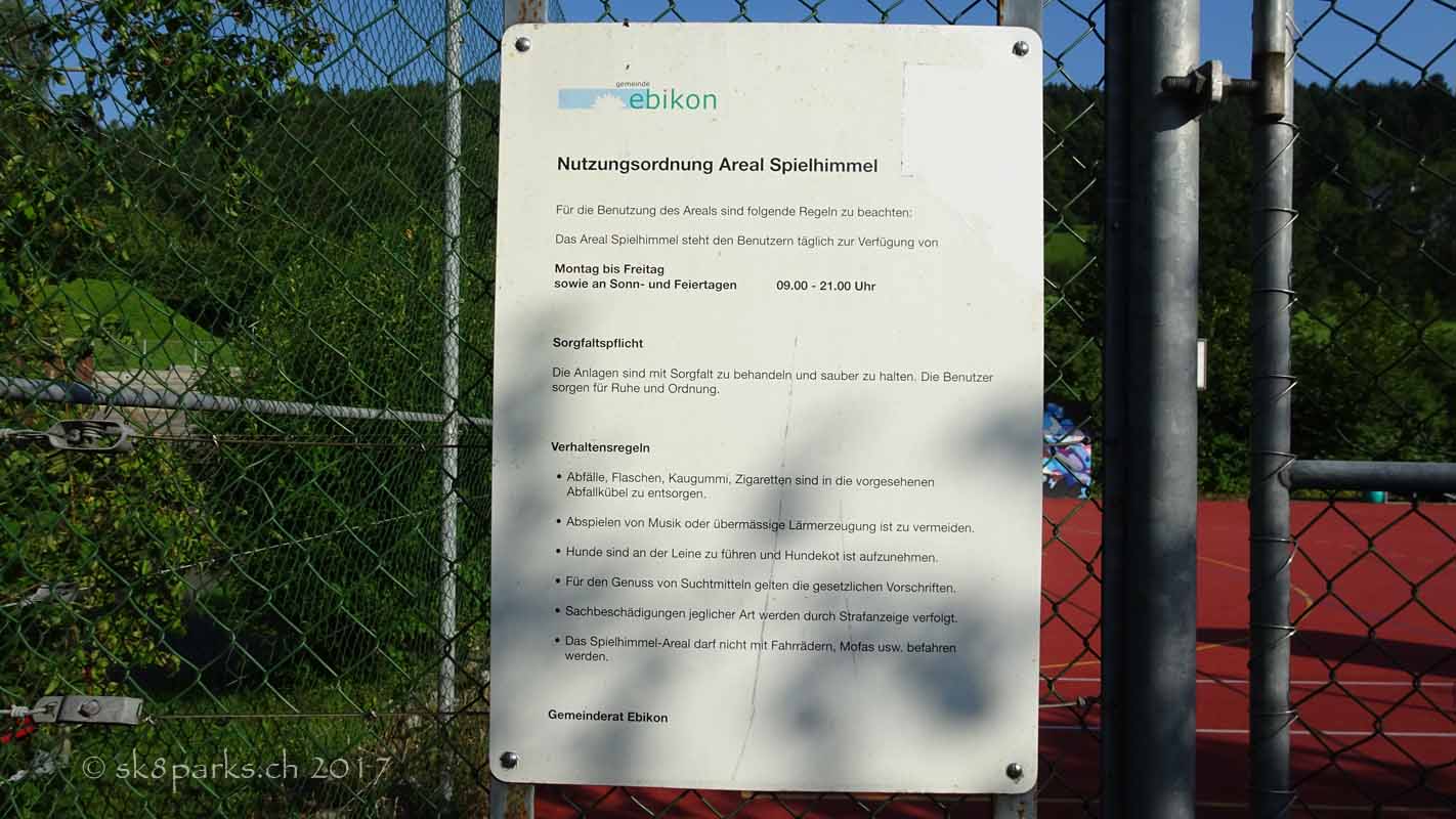 Ebikon Schulhausstrasse skatepark — photo 1