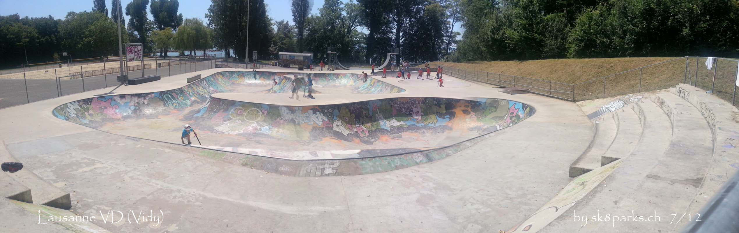Lausanne Vidy skatepark — photo 1