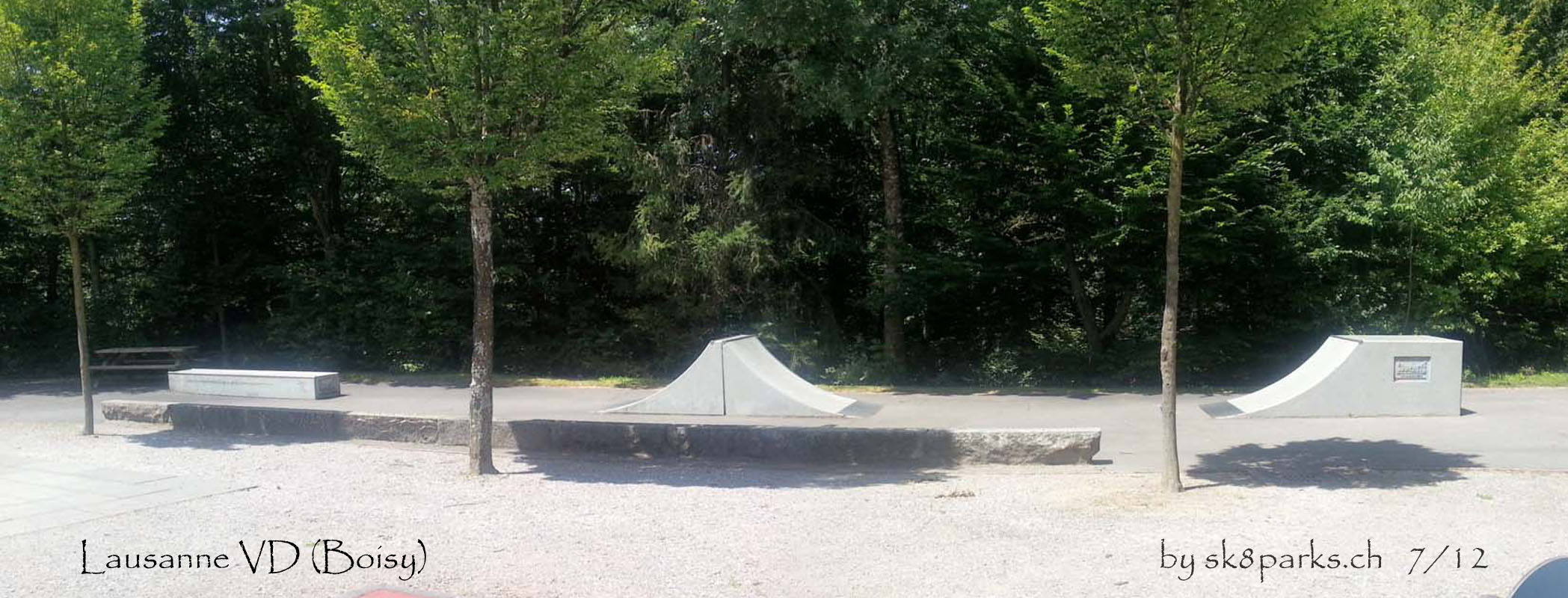 Lausanne Boisy skatepark — photo 1