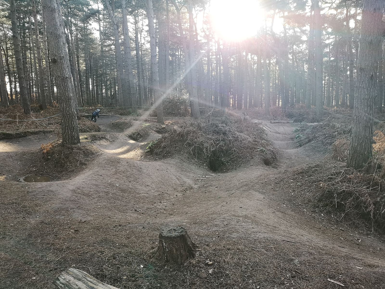 Pumptrack chicksands bike park — photo 1