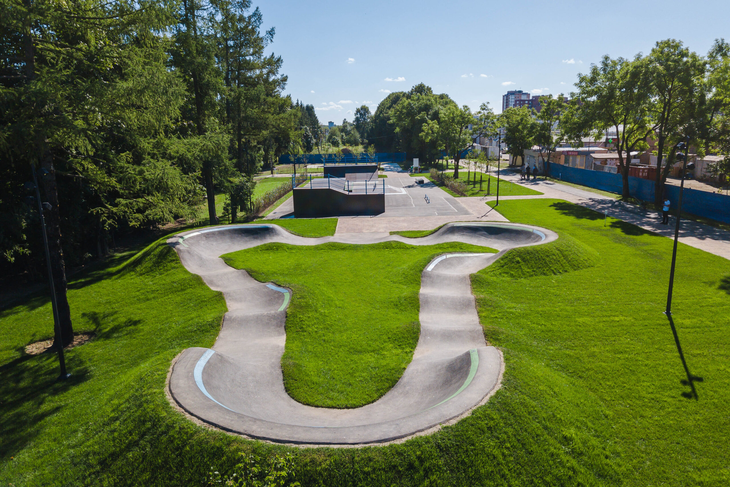 Pumptrack in Gatchina — photo 1