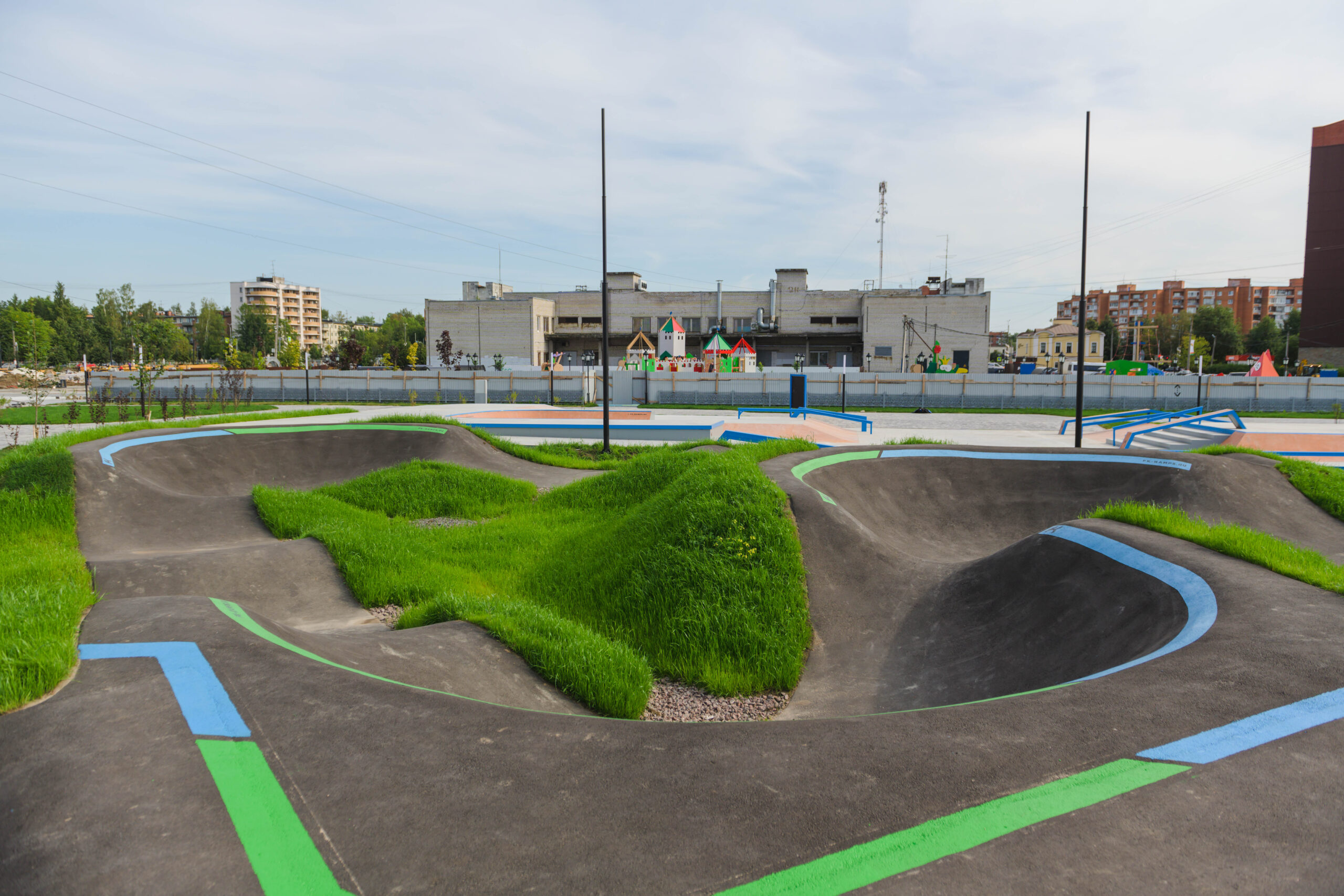 Pumptrack in Tosno — photo 1