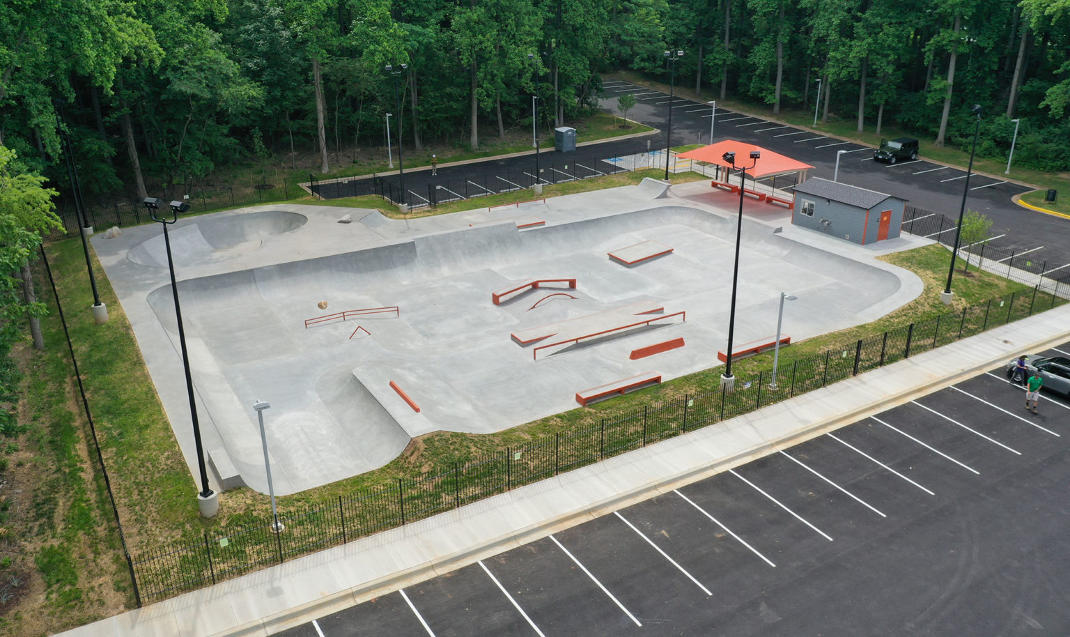 New Rockville skatepark — photo 1