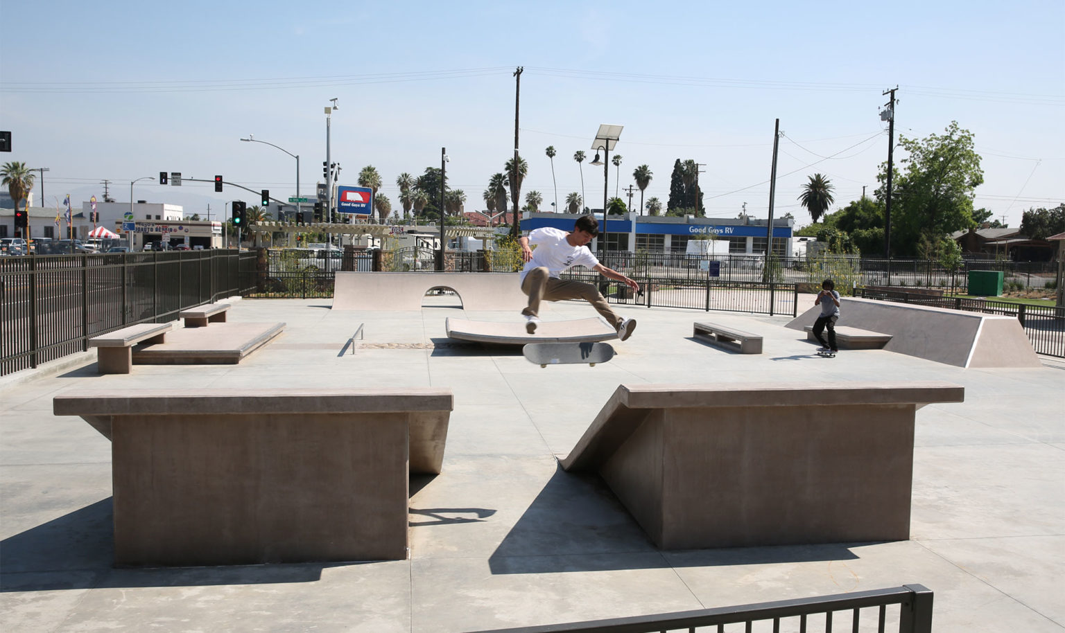 E Street skatepark — photo 1