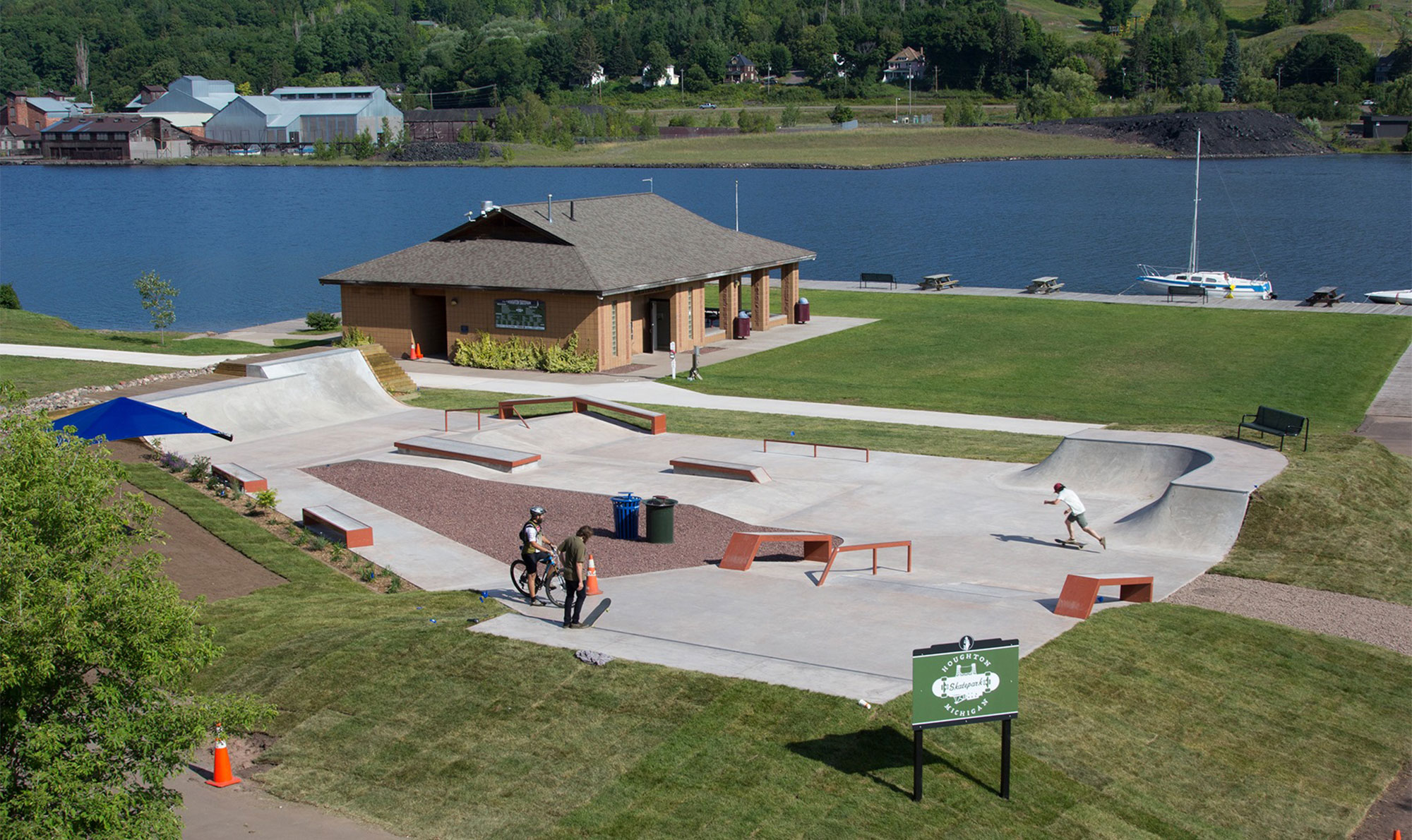 Houghton skatepark — photo 1