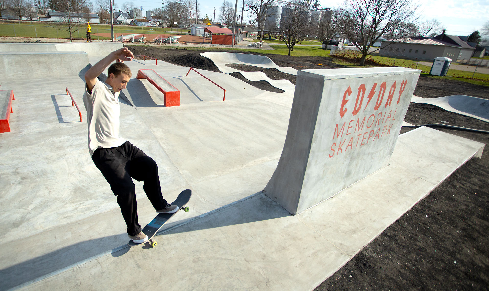 Ed Day Memorial skatepark — photo 1