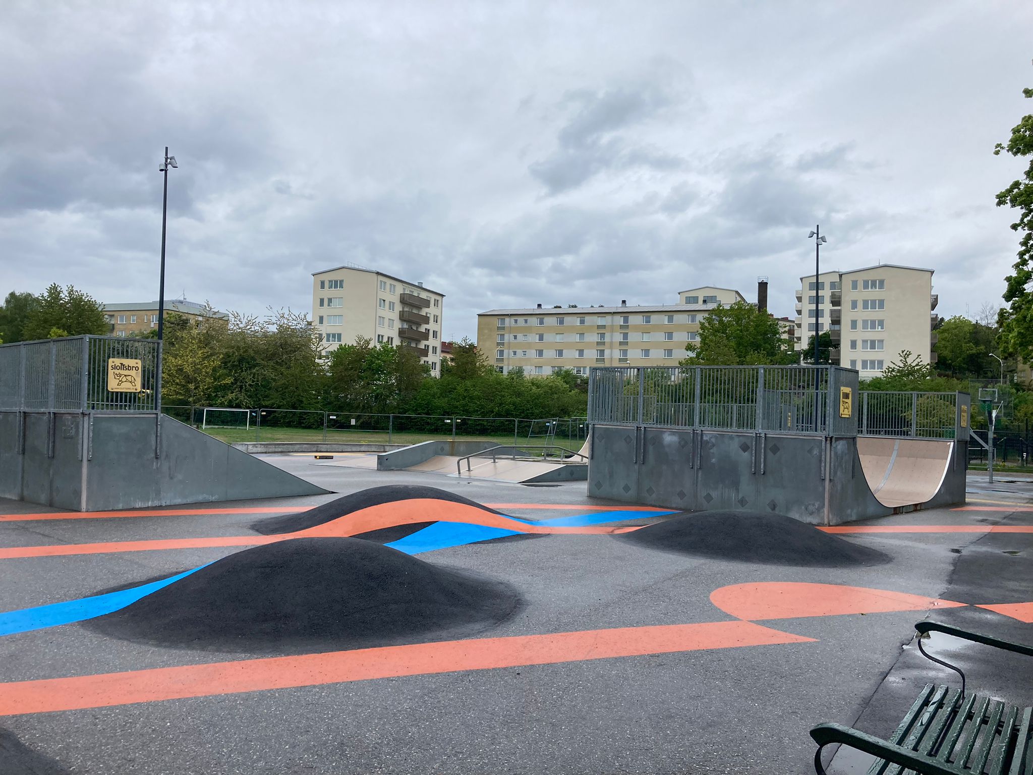 Tranebergs skatepark — photo 1