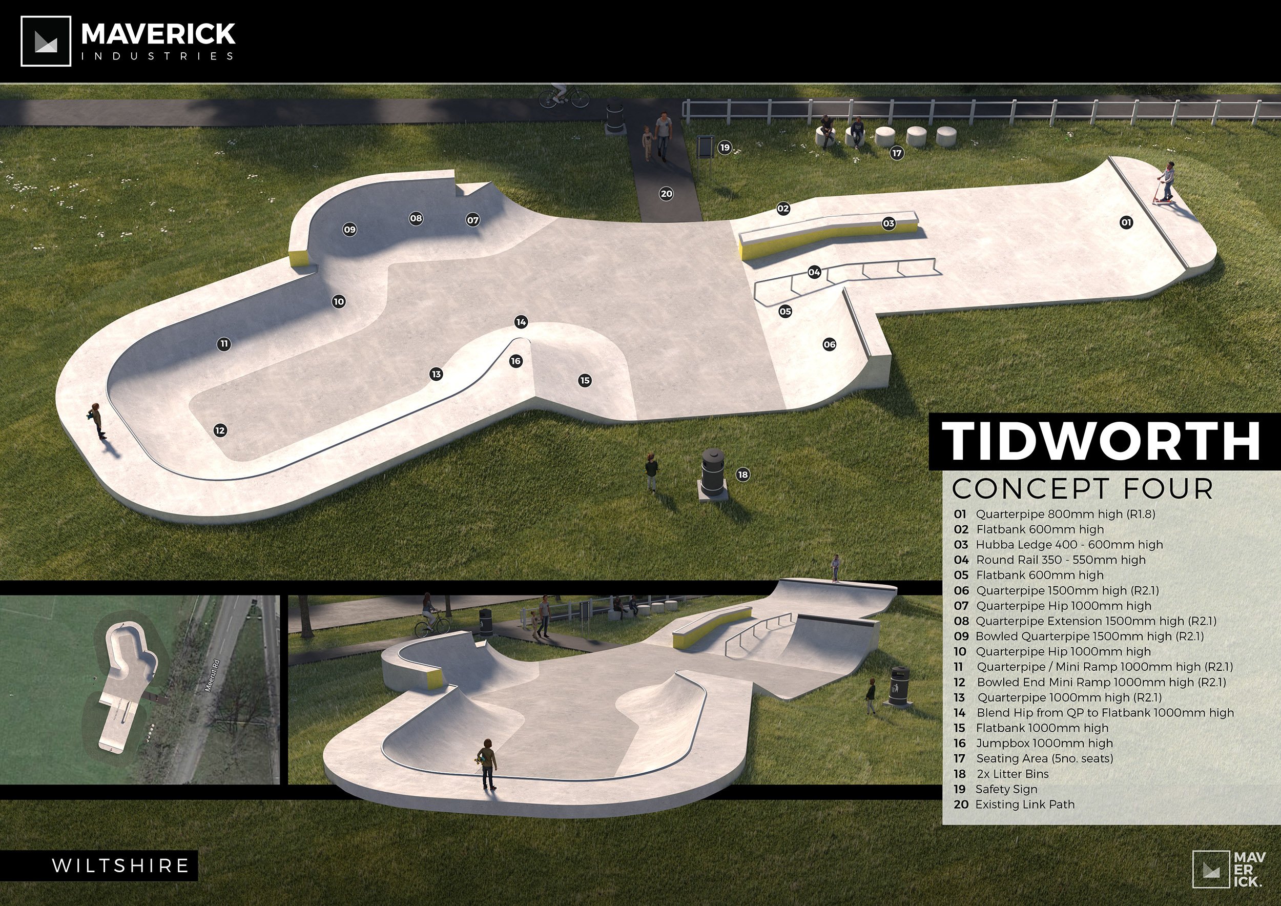 Tidworth skatepark — photo 1