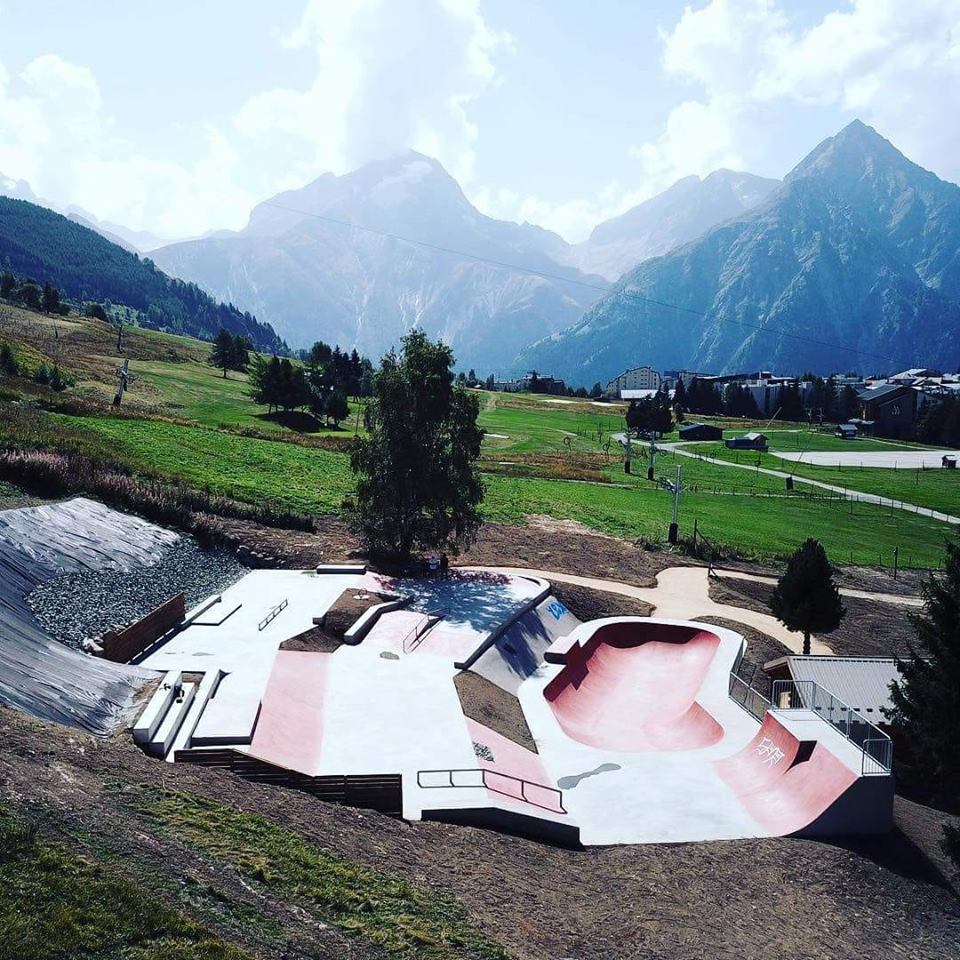 Mont-de-Lans skatepark — photo 1